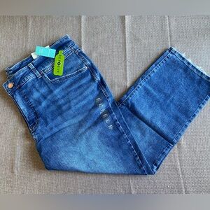 NWT Maurices Everflex 27” Ankle Slim Straight Fit Jeans